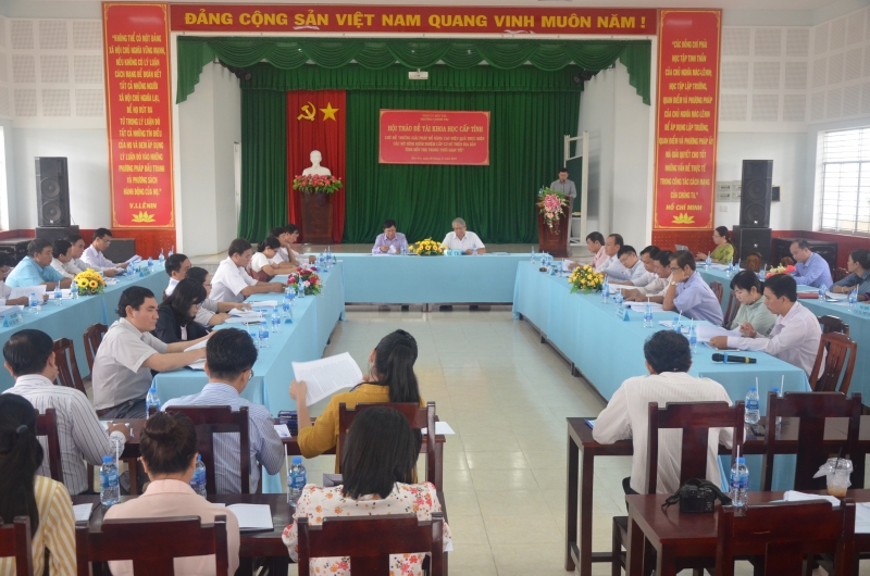 Toàn cảnh hội thảo.