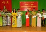 Hội thi Học viên học giỏi lý luận chính trị năm 2019.